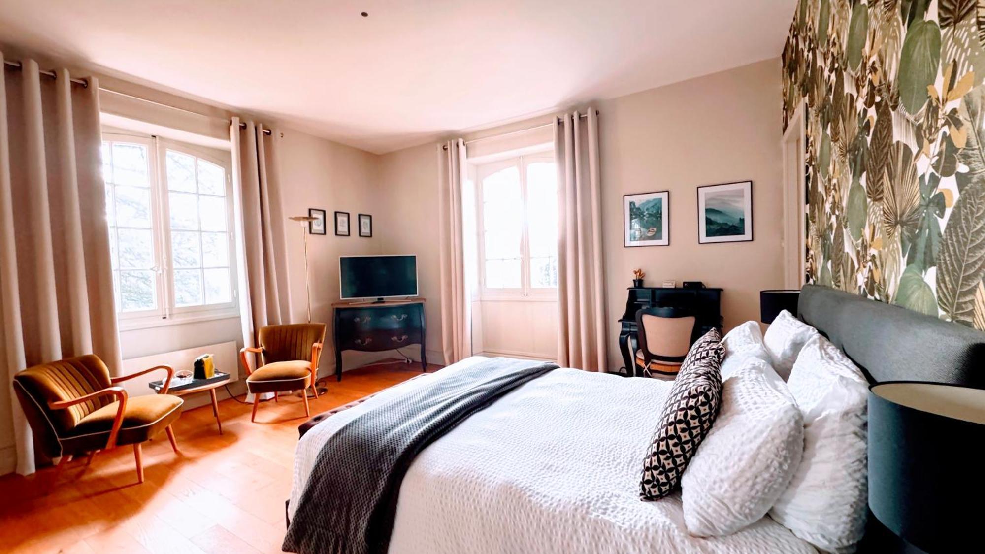 Maison D'Hotes Le Parc Labruguière الغرفة الصورة